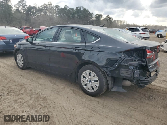 2019 Ford Fusion S with VIN 3FA6P0G7XKR280494, listed as a Copart auction lot 44784595 with 95,821 mi miles and Salvage Title. Bid and sale history available at DreamBid. Image 2.