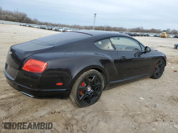 2012 Bentley Continental GT with VIN SCBFR7ZA9CC072213, listed as a Copart auction lot 41844494 with Not Provided miles and . Bid and sale history available at DreamBid. Image 3.