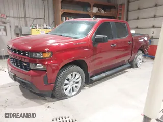 2021 Chevrolet Silverado 1500 Custom with VIN 3GCPYBEK5MG240238, listed as a IAAI auction lot 41952395 with 88,705 mi miles. Bid and sale history available at carsss.com. Image 21.