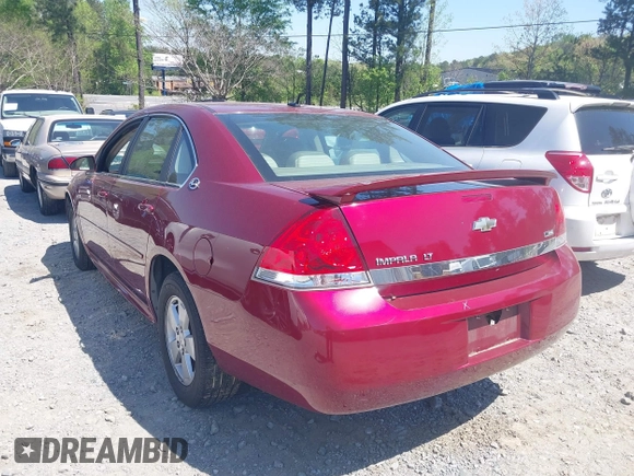 2009 Chevrolet Impala LT with VIN 2G1WT57K291283159, listed as a IAAI auction lot 41982786 with 130,000 mi miles and . Bid and sale history available at DreamBid. Image 3.