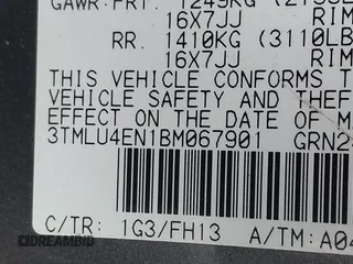 2011 Toyota Tacoma with VIN 3TMLU4EN1BM067901, listed as a IAAI auction lot 42043408 with 186,499 mi miles and . Bid and sale history available at carsss.com. Image 9.