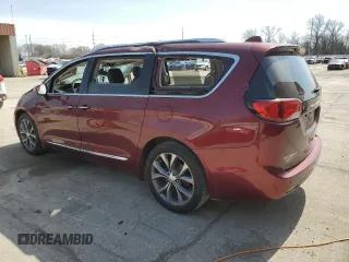 2018 Chrysler Pacifica Limited z VIN 2C4RC1GG8JR132387, wystawiony jako Copart lot #49879475 z przebiegiem 68 484 mil mil oraz Czysty tytuł • Clean title. Historia ofert i sprzedaży dostępna na DreamBid. Obrazek 2.