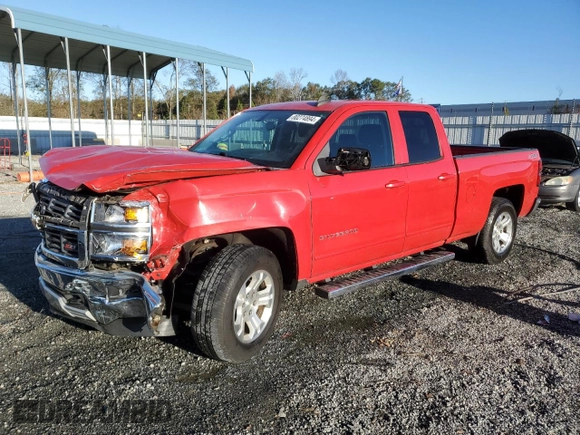 2015 Chevrolet Silverado 1500 LT with VIN 1GCRCREC5FZ305715, listed as a Copart auction lot 80274894 with 50,030 mi miles and Salvage Title. Bid and sale history available at carsss.com. Image 1.
