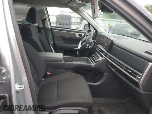 2024 Hyundai Santa Fe SE with VIN 5NMP14GL3RH052528, listed as a Copart auction lot 59077695 with 8,655 mi miles and Salvage title. Bid and sale history available at DreamBid. Image 7.