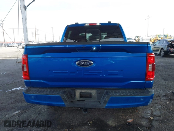 2021 Ford F-150 XL with VIN 1FTFW1CD0MFC50953, listed as a IAAI auction lot 41466036 with 33,983 mi miles and . Bid and sale history available at DreamBid. Image 16.