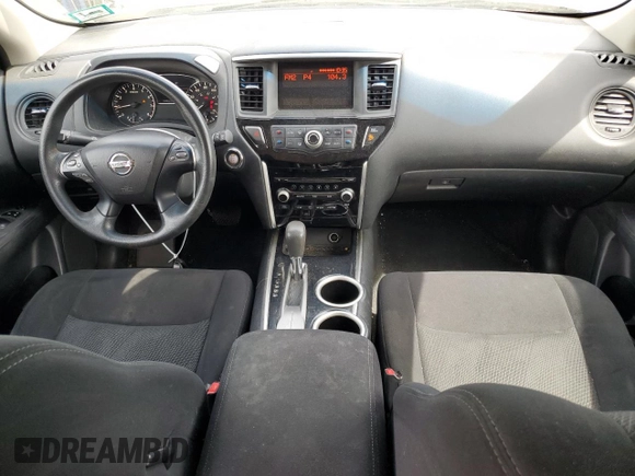 2016 Nissan Pathfinder S with VIN 5N1AR2MN0GC616376, listed as a Copart auction lot 57779555 with 150,896 mi miles and Salvage title. Bid and sale history available at DreamBid. Image 8.
