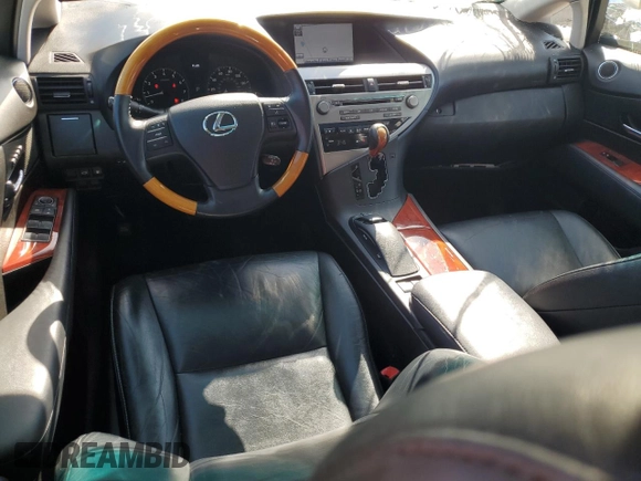 2012 Lexus RX 350 with VIN 2T2ZK1BA6CC069052, listed as a Copart auction lot 77817514 with 132,615 mi miles and Salvage Title. Bid and sale history available at DreamBid. Image 8.