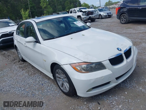 2006 BMW 3 Series 325i with VIN WBAVB13506KX46228, listed as a IAAI auction lot 42221180 with Not Provided miles and . Bid and sale history available at carsss.com. Image 1.
