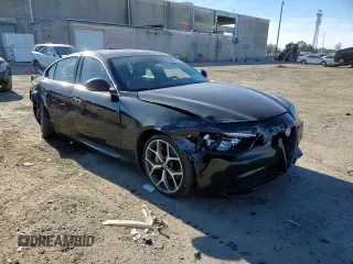 2019 Alfa Romeo Giulia with VIN ZARFANAN6K7605588, listed as a Copart auction lot 37003413 with 51,843 mi miles. Bid and sale history available at carsss.com. Image 11.