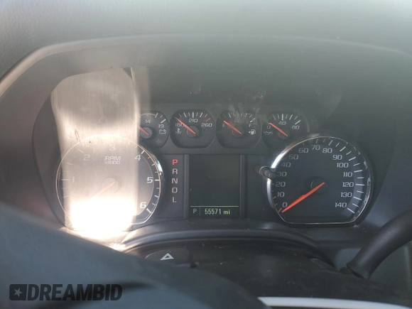 2018 Chevrolet Silverado 1500 Work Truck with VIN 1GCRCNEC4JZ328047, listed as a Copart auction lot 46648155 with 55,571 mi miles and Salvage Title. Bid and sale history available at carsss.com. Image 9.