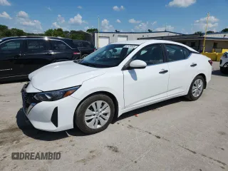 2024 Nissan Sentra S with VIN 3N1AB8BV6RY378089, listed as a Copart auction lot 62128505 with 37,075 mi miles and Salvage title. Bid and sale history available at DreamBid. Image 1.