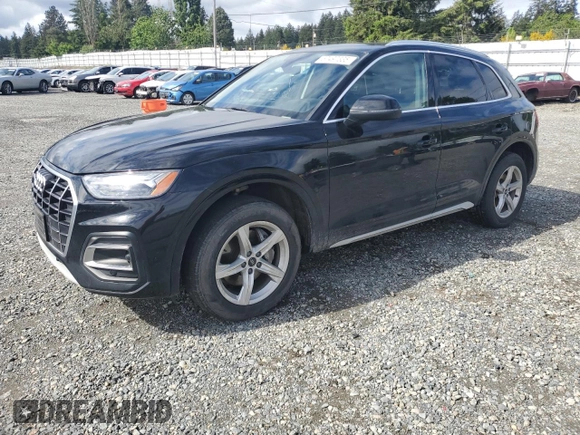 2021 Audi Q5 Premium z VIN WA1AAAFY7M2003373, wystawiony jako Copart lot #57497335 z przebiegiem 73 324 mil mil oraz Szkoda całkowita • Salvage title. Historia ofert i sprzedaży dostępna na DreamBid. Obrazek 1.