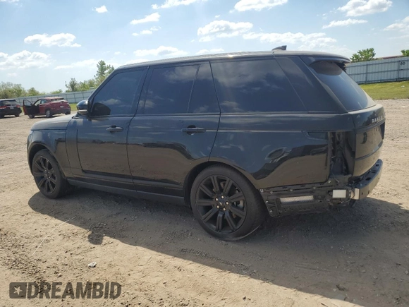 2019 Land Rover Range Rover with VIN SALGR2RV8KA532391, listed as a Copart auction lot 73598584 with 45,727 mi miles and Salvage Title. Bid and sale history available at carsss.com. Image 2.