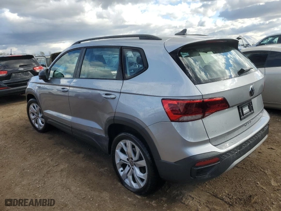 2023 Volkswagen Taos S with VIN 3VVAX7B23PM330442, listed as a Copart auction lot 76102534 with 6,127 mi miles and Salvage Title. Bid and sale history available at carsss.com. Image 2.