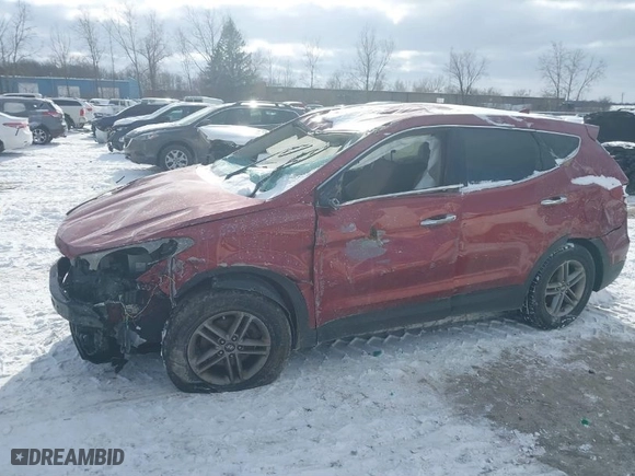 2017 Hyundai Santa Fe Sport 2.4L with VIN 5XYZTDLB7HG439866, listed as a IAAI auction lot 41248226 with NaN miles. Bid and sale history available at carsss.com. Image 13.