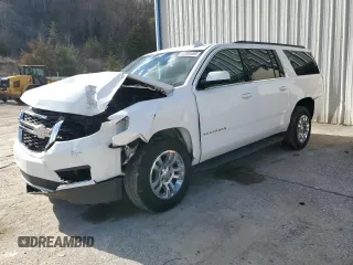 2020 Chevrolet Suburban LT with VIN 1GNSKHKC4LR153853, listed as a Copart auction lot 47085495 with 92,984 mi miles and Salvage Title. Bid and sale history available at carsss.com. Image 1.