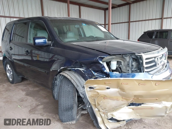 2013 Honda Pilot EX-L with VIN 5FNYF4H58DB058292, listed as a IAAI auction lot 41515095 with 150,909 mi miles. Bid and sale history available at carsss.com. Image 1.
