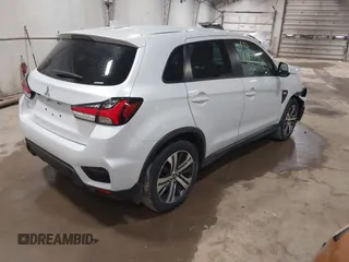 2022 Mitsubishi Outlander Sport ES with VIN JA4ARUAU6NU017446, listed as a IAAI auction lot 41711393 with 42,940 mi miles. Bid and sale history available at carsss.com. Image 4.