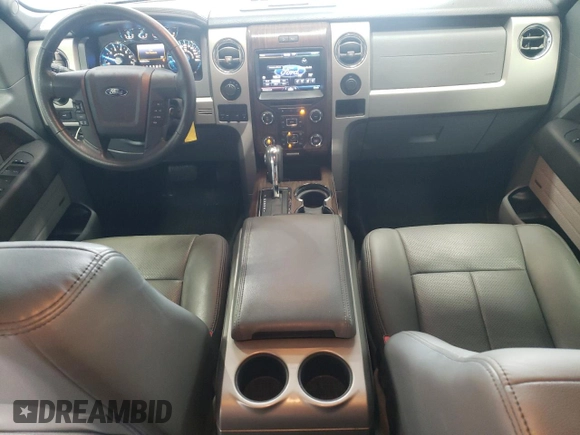 2013 Ford F-150 XL with VIN 1FTFW1ET6DFA77461, listed as a Copart auction lot 56497205 with 140,694 mi miles and Salvage title. Bid and sale history available at DreamBid. Image 8.