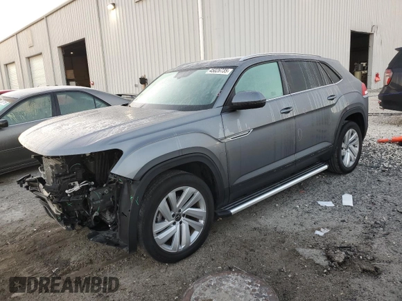 2022 Volkswagen Atlas SE with VIN 1V2JE2CA8NC209285, listed as a Copart auction lot 45026735 with 69,379 mi miles and Non repairable. Bid and sale history available at DreamBid. Image 1.