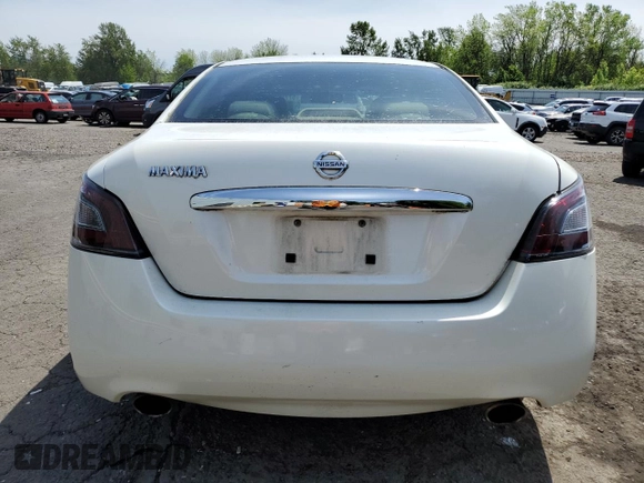 2013 Nissan Maxima S with VIN 1N4AA5AP5DC840795, listed as a Copart auction lot 57712115 with 187,516 mi miles and Salvage title. Bid and sale history available at DreamBid. Image 6.