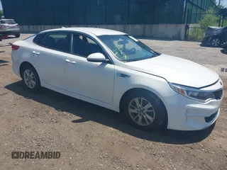 2018 Kia Optima LX with VIN 5XXGT4L34JG239697, listed as a IAAI auction lot 42540368 with 74,520 mi miles and . Bid and sale history available at DreamBid. Image 1.
