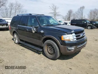 2015 Ford Expedition XLT with VIN 1FMJU1JT8FEF35639, listed as a Copart auction lot 50955415 with 136,951 mi miles and Clean title. Bid and sale history available at DreamBid. Image 4.