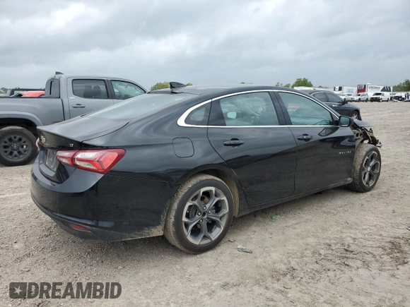2022 Chevrolet Malibu LT with VIN 1G1ZD5ST2NF129628, listed as a Copart auction lot 51680035 with 65,294 mi miles and Salvage Title. Bid and sale history available at DreamBid. Image 3.