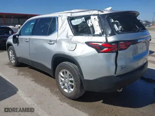 2022 Chevrolet Traverse LS with VIN 1GNERFKW6NJ162594, listed as a IAAI auction lot 41749144 with 13,519 mi miles. Bid and sale history available at carsss.com. Image 3.