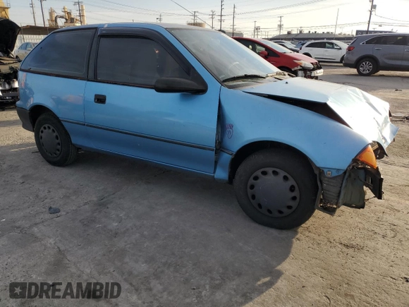 1994 Geo Metro z VIN 2C1MR2467R6780100, wystawiony jako Copart lot #45597135 z przebiegiem 100 000 mil mil oraz Szkoda całkowita • Salvage title. Historia ofert i sprzedaży dostępna na DreamBid. Obrazek 4.