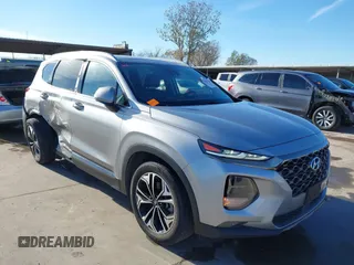 2020 Hyundai Santa Fe Limited with VIN 5NMS53AA6LH301900, listed as a IAAI auction lot 41295933 with 92,359 mi miles and . Bid and sale history available at DreamBid. Image 1.