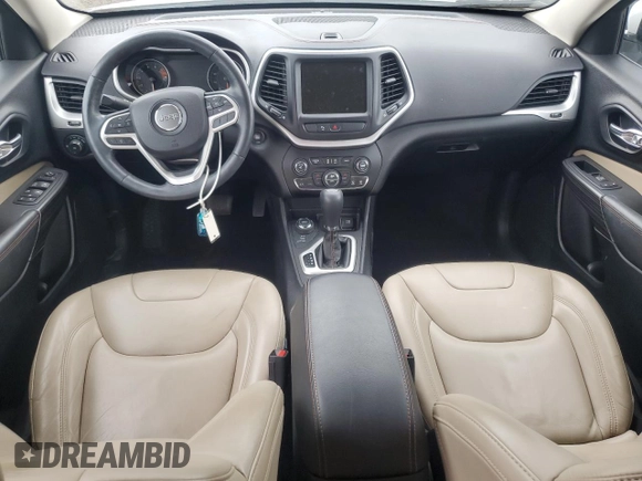 2017 Jeep Cherokee Limited z VIN 1C4PJMDS1HW562853, wystawiony jako Copart lot #64462865 z przebiegiem 81 729 mil mil oraz Szkoda całkowita • Salvage title. Historia ofert i sprzedaży dostępna na DreamBid. Obrazek 8.