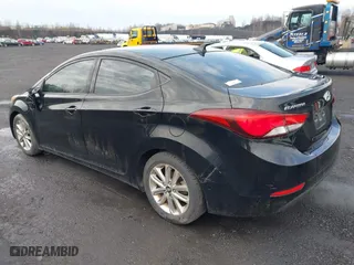 2014 Hyundai Elantra SE with VIN KMHDH4AE7EU106114, listed as a IAAI auction lot 42028273 with 147,578 mi miles. Bid and sale history available at carsss.com. Image 3.