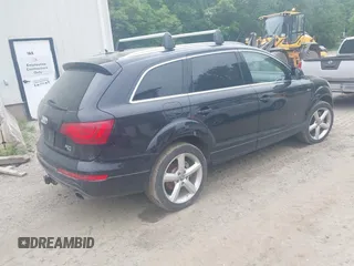 2014 Audi Q7 S line Prestige with VIN WA1DGAFE0ED020720, listed as a IAAI auction lot 42448552 with 171,055 mi miles and . Bid and sale history available at DreamBid. Image 4.