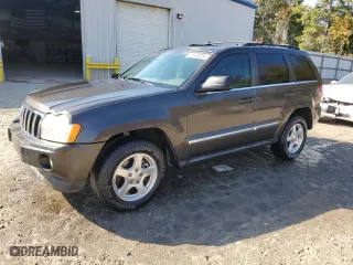 2006 Jeep Grand Cherokee Limited with VIN 1J4HS58N76C136007, listed as a Copart auction lot 77489034 with 117,023 mi miles and Salvage Title. Bid and sale history available at carsss.com. Image 1.