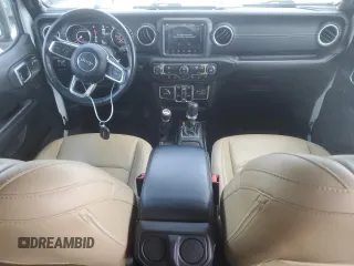 2018 Jeep Wrangler Unlimited Sahara z VIN 1C4HJXEGXJW125715, wystawiony jako Copart lot #63366945 z przebiegiem 60 632 mil mil oraz Szkoda całkowita • Salvage title. Historia ofert i sprzedaży dostępna na DreamBid. Obrazek 8.