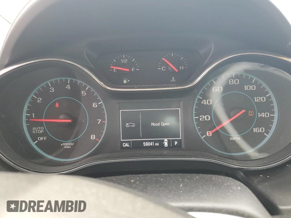 2018 Chevrolet Cruze LS with VIN 1G1BC5SM0J7193104, listed as a Copart auction lot 51976415 with 59,041 mi miles and Salvage Title. Bid and sale history available at DreamBid. Image 9.