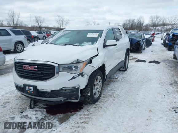 2019 GMC Acadia SLE with VIN 1GKKNKLA4KZ232467, listed as a IAAI auction lot 41611939 with 65,218 mi miles. Bid and sale history available at carsss.com. Image 17.