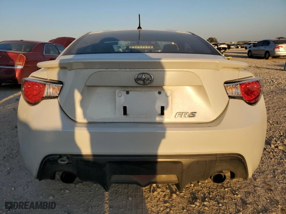 2014 Scion FR-S with VIN JF1ZNAA18E8702524, listed as a Copart auction lot 47407285 with NaN miles and Salvage Title. Bid and sale history available at carsss.com. Image 6.