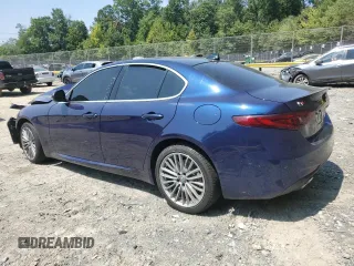 2020 Alfa Romeo Giulia Ti with VIN ZARFANBN6L7636081, listed as a Copart auction lot 67724104 with 0 mi miles and Salvage Title. Bid and sale history available at carsss.com. Image 2.