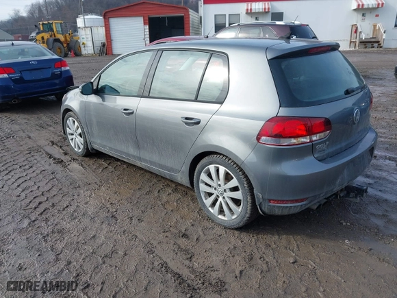 2013 Volkswagen Golf TDI w/Sunroof & Nav with VIN WVWNM7AJ6DW042511, listed as a IAAI auction lot 41464525 with 107,378 mi miles. Bid and sale history available at carsss.com. Image 3.