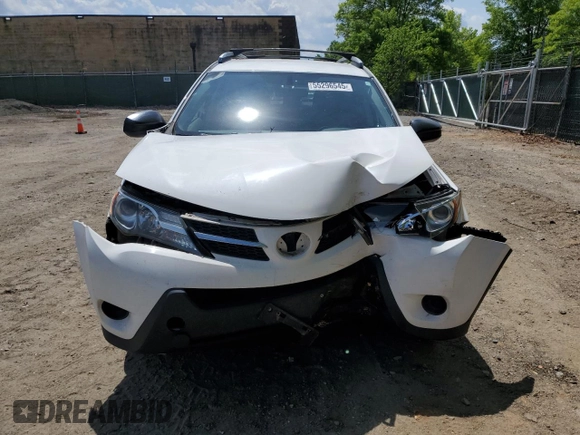2014 Toyota RAV4 LE with VIN JTMBFREV0ED056858, listed as a Copart auction lot 55296545 with 164,268 mi miles and Salvage Title. Bid and sale history available at DreamBid. Image 5.