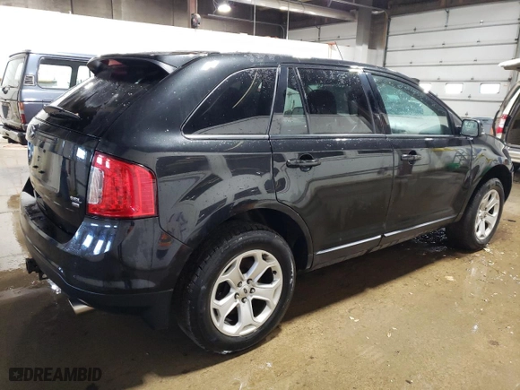2014 Ford Edge SEL with VIN 2FMDK4JC7EBA25006, listed as a Copart auction lot 47477645 with 167,592 mi miles and Salvage Title. Bid and sale history available at carsss.com. Image 3.