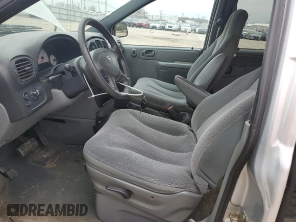 2005 Dodge Caravan SE with VIN 1D4GP24R15B115638, listed as a Copart auction lot 43551505 with 239,907 mi miles and Salvage Title. Bid and sale history available at DreamBid. Image 7.