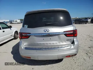 2019 Infiniti QX80 LUXE with VIN JN8AZ2NF0K9682237, listed as a Copart auction lot 76458054 with 200,619 mi miles and Non Repairable. Bid and sale history available at carsss.com. Image 6.