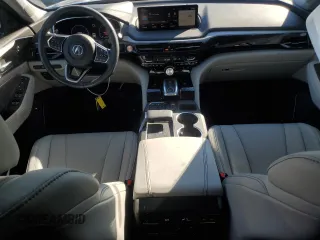 2023 Acura MDX w/Technology Package with VIN 5J8YE1H48PL000596, listed as a Copart auction lot 87833225 with 15,619 mi miles and Salvage Title. Bid and sale history available at carsss.com. Image 8.