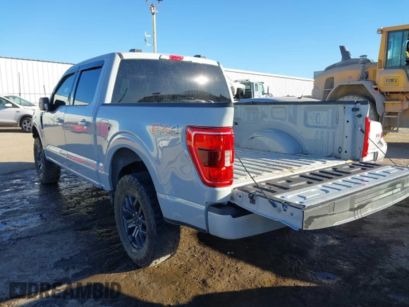2023 Ford F-150 XL with VIN 1FTFW1E52PFB92984, listed as a IAAI auction lot 41619612 with 41,281 mi miles and . Bid and sale history available at carsss.com. Image 3.