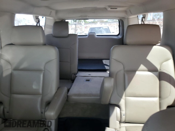 2015 Chevrolet Suburban LTZ with VIN 1GNSKKKC0FR130023, listed as a Copart auction lot 46630825 with 140,057 mi miles and Salvage Title. Bid and sale history available at carsss.com. Image 10.