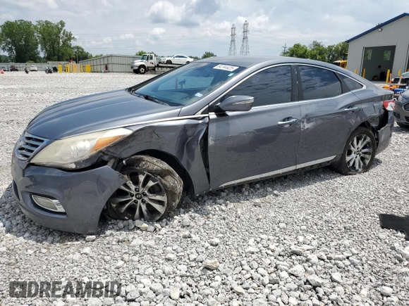 2013 Hyundai Azera z VIN KMHFG4JG9DA254147, wystawiony jako Copart lot #64744425 z przebiegiem 173 015 mil mil oraz Szkoda całkowita • Salvage title. Historia ofert i sprzedaży dostępna na DreamBid. Obrazek 1.