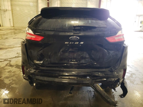 2021 Ford Edge SEL with VIN 2FMPK4J94MBA20782, listed as a Copart auction lot 50513635 with 41,290 mi miles and Salvage Title. Bid and sale history available at carsss.com. Image 6.